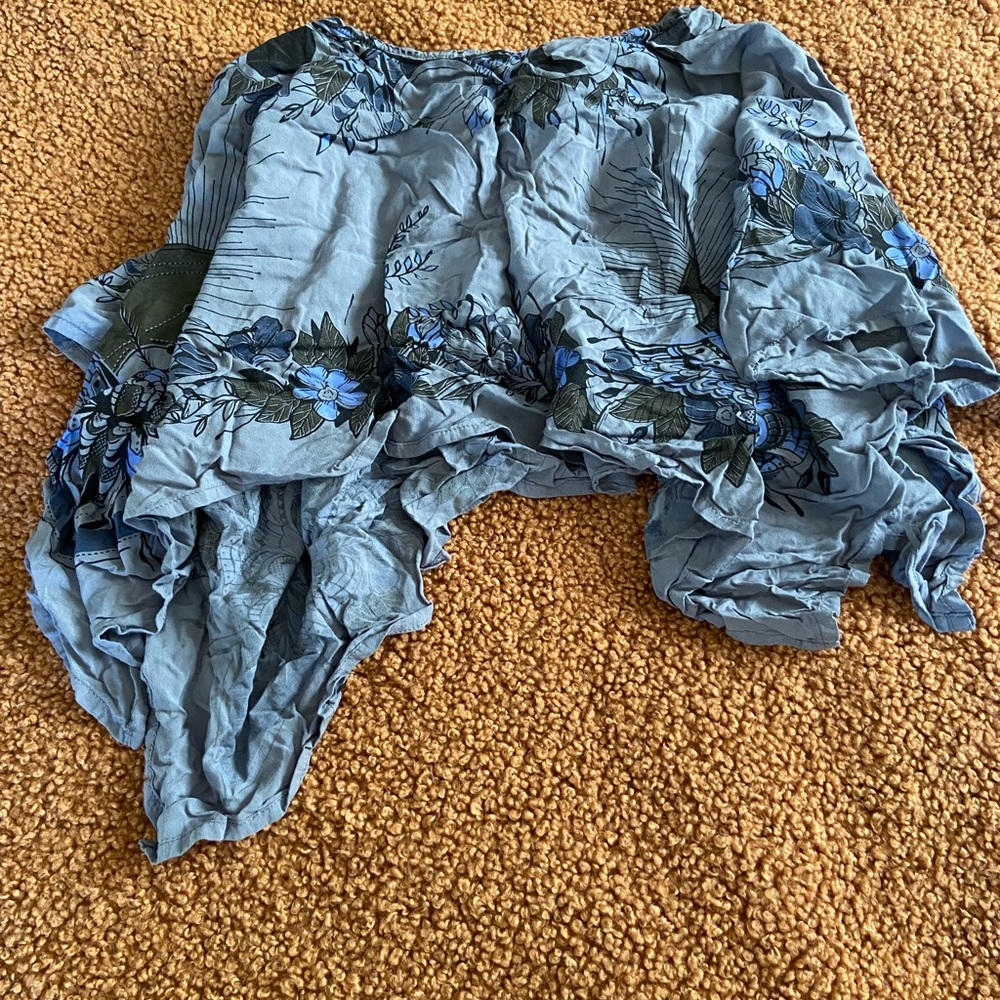 Gray w/blue